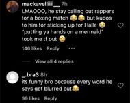 Netizens react to Soulja Boy's comments on Instagram (Image via Instagram/@hollywoodunlocked)
